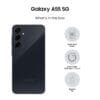 Samsung Galaxy A55 5G (Awesome Navy, 8GB RAM, 256GB Storage) | Metal Frame | 50 MP Main Camera (OIS) | Nightography | IP67 | Corning Gorilla Glass Victus+ | sAMOLED with Vision Booster - Image 5