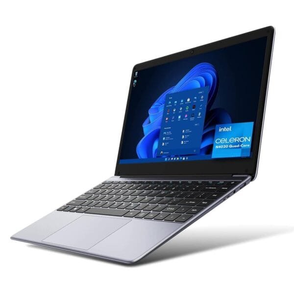 Chuwi HeroBook Pro 14.1'' Intel Celeron N4020 Laptop with 8GB RAM, 256GB SSD, Windows 11, 1TB Expand, FHD IPS, Ultra Slim, USB3.0, Mini-HDMI, Webcam