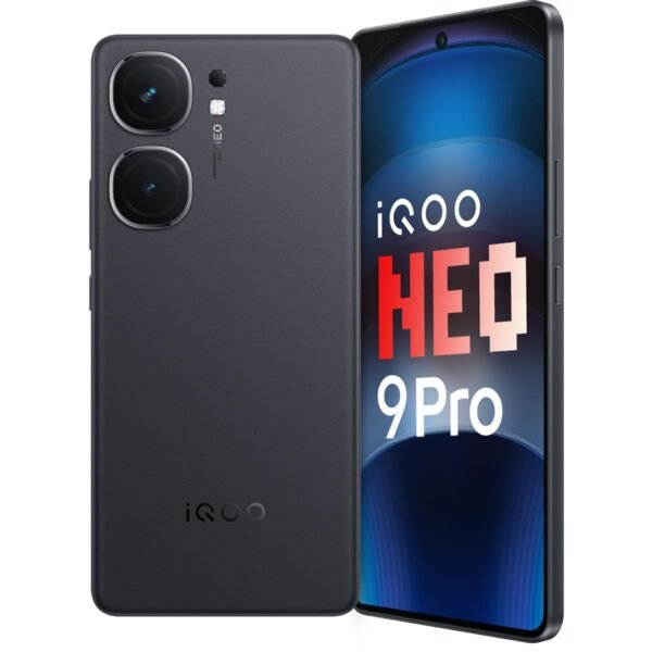 iQOO Neo9 Pro 5G (Conqueror Black, 8GB RAM, 256GB Storage) | Snapdragon 8 Gen 2 Processor | Supercomputing Chip Q1 | Flagship Level Sony IMX920 Camera