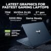 HP Victus Gaming, AMD Ryzen 5 5600H, NVIDIA RTX 3050, 16GB DDR4, 512GB SSD, 15.6-inch(39.6cm), 144Hz, 9MS, FHD Gaming Laptop, Backlit KB, 720p HD Camera (Win 11, Office 21, Blue, 2.29kg) fb0106AX - Image 2