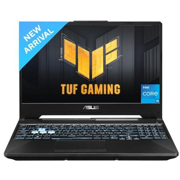 ASUS TUF Gaming F15 - AI Powered Gaming Laptop, Intel Core i5-11400H 11th Gen, 15.6-inch (39.62 cm) FHD 144Hz, (8GB/1TB/4GB NVIDIA RTX 2050/Win 11/Backlit KB/Black/2.30 kg),FX506HF-HN026W