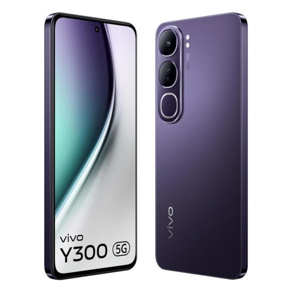 Vivo Y300 5G (Phantom Purple, 8GB RAM, 128GB Storage) with No Cost EMI/Additional Exchange Offers