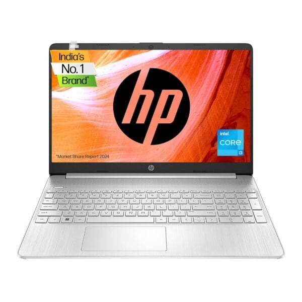 HP 15s, 12th Gen Intel Core i3-1215U, 8GB DDR4, 512GB SSD, 15.6-inch(39.6cm), Anti-Glare, FHD Laptop, Intel UHD Graphics, Backlit KB, 720p HD Camera (Win 11, Office 21, Silver, 1.69kg) fq5327tu