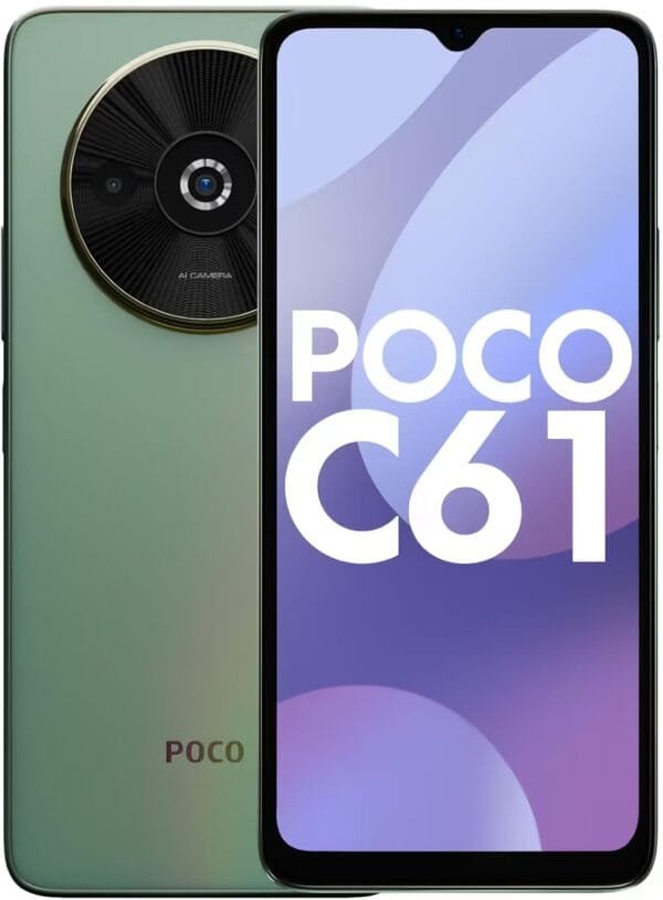 POCO C61 Mystical Green 4GB RAM 64GB ROM