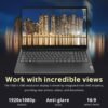 Lenovo Latest Launched V15 (2024) 15.6" FHD Anti-Glare Laptop, Intel Celeron N4500, 8GB DDR4 RAM, 256 NVME SSD, Intel UHD Graphics, Wi-Fi, Bluetooth, Windows 11, Black,1 Year Warranty - Image 4