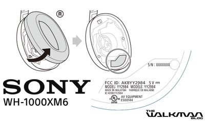 sony wh1000 xm5 filing