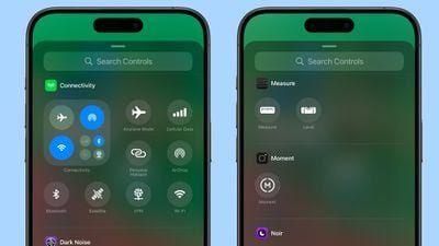 ios 18 1 control center connectivity