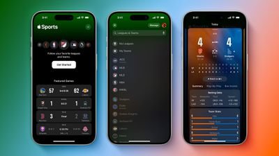 Apple Sports App Preview Feature